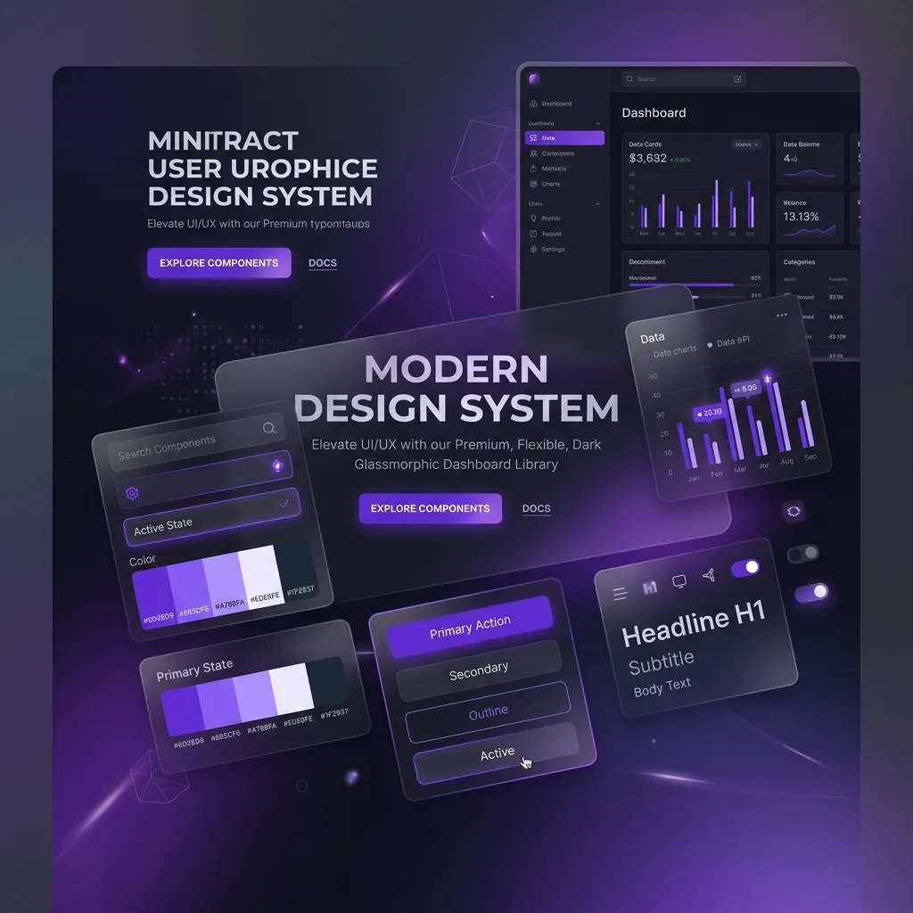 Coschool Purple Ice Design System