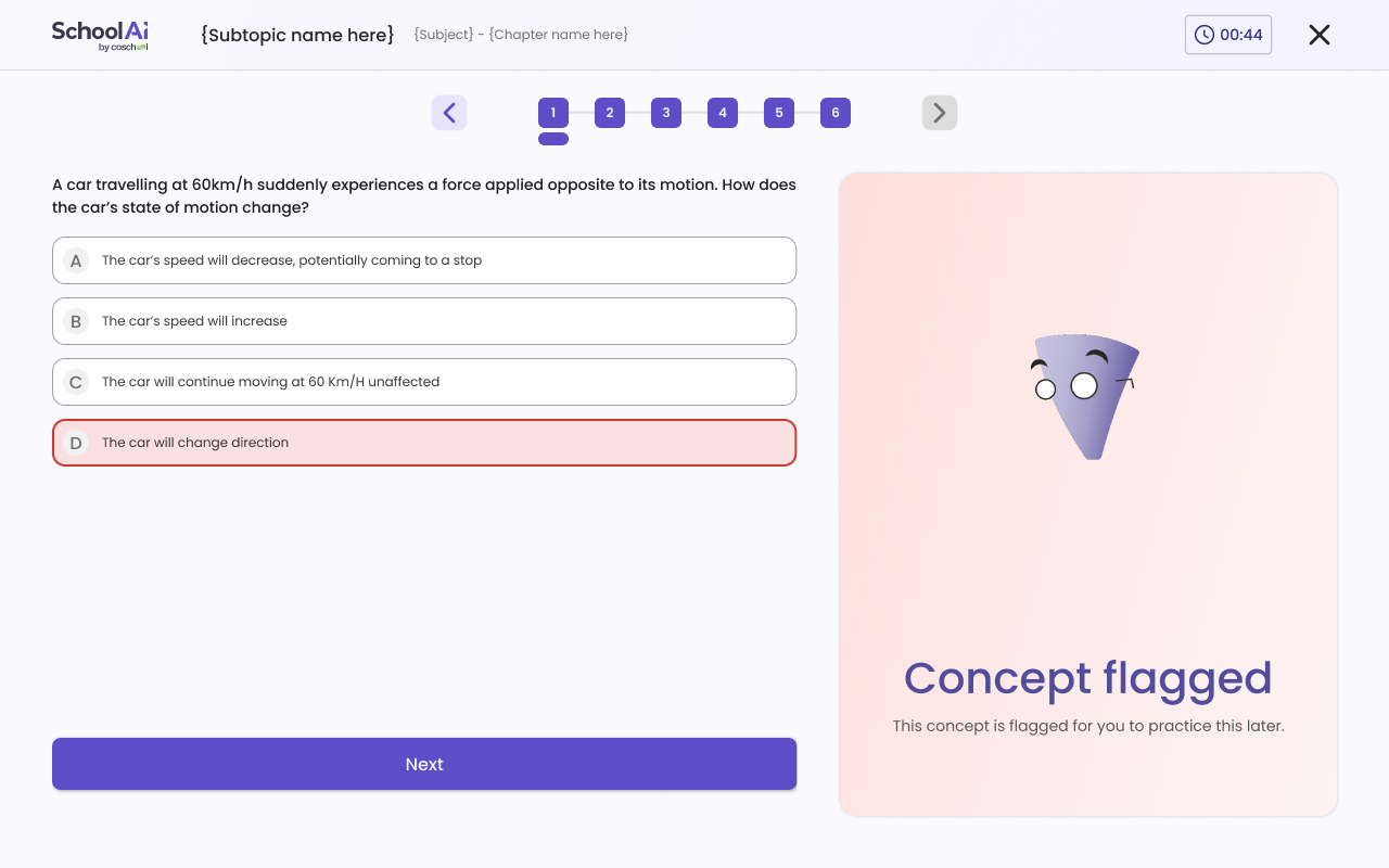 Concept flagged
